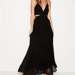Express Cut-Out Maxi Dress
